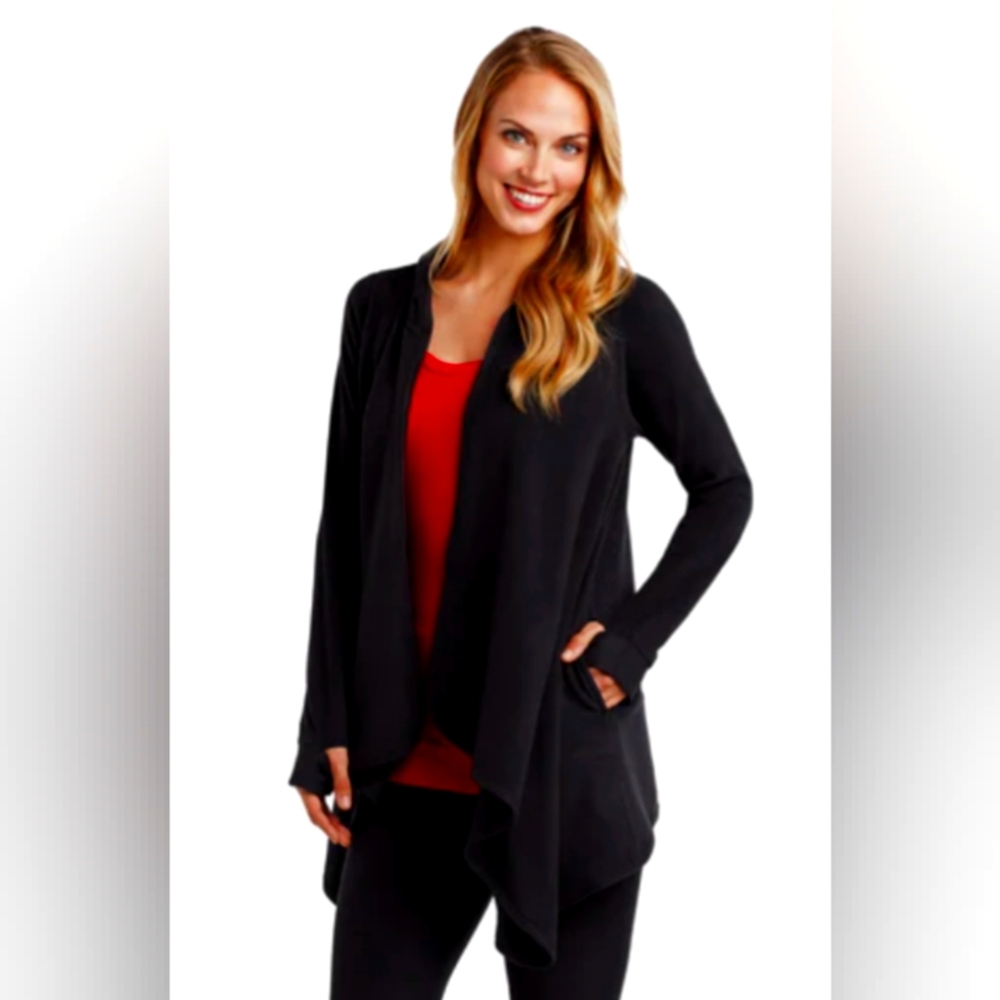 NWOT Cuddle Duds Black Blazer